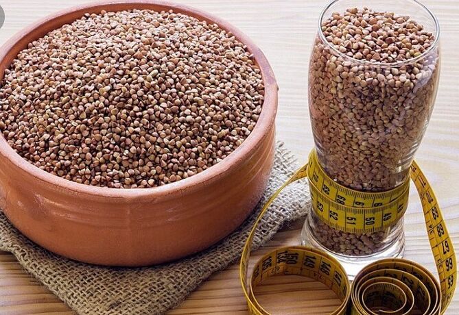 Buckwheat mono-dieta 3 egunez
